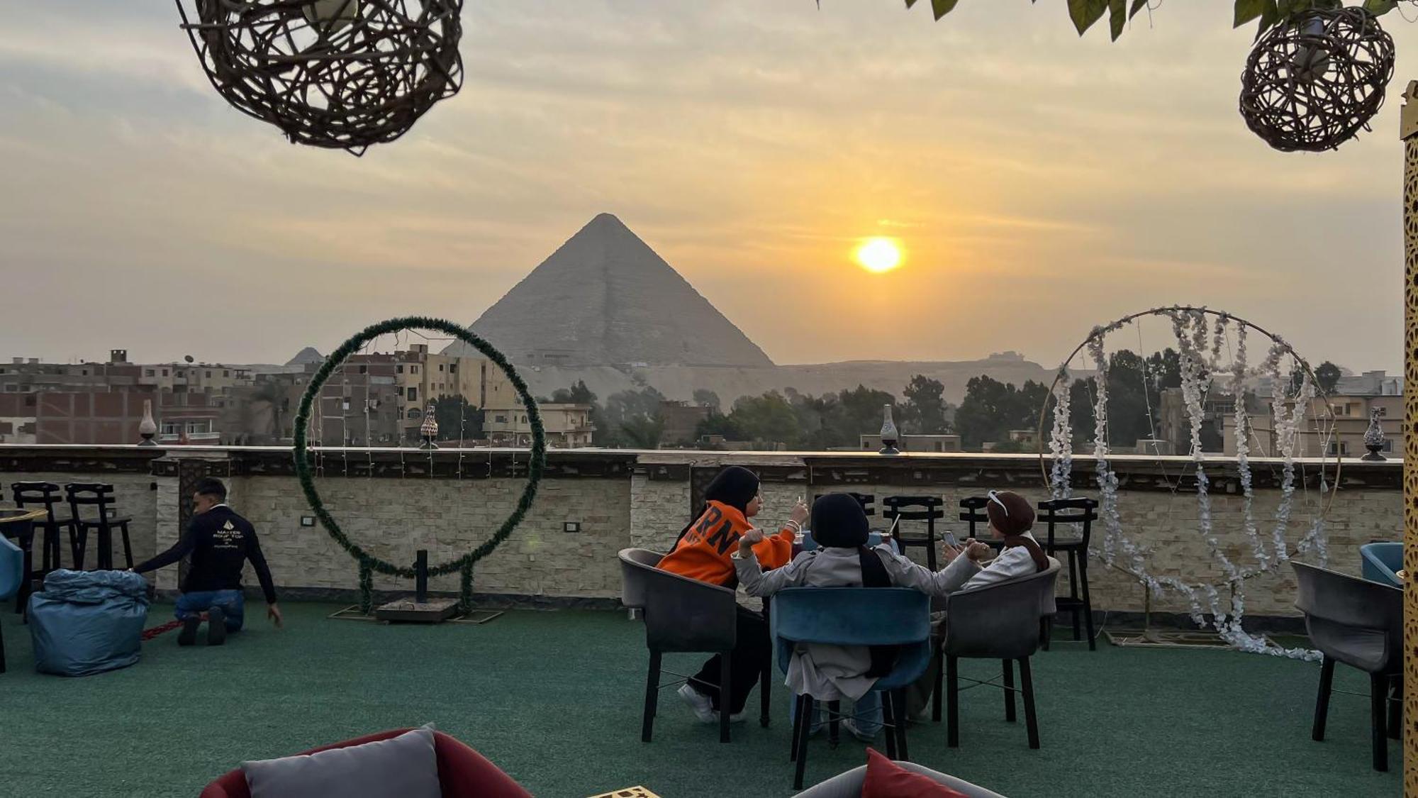 Master Pyramids Hotel Al Kawm al Akhdar Exterior foto