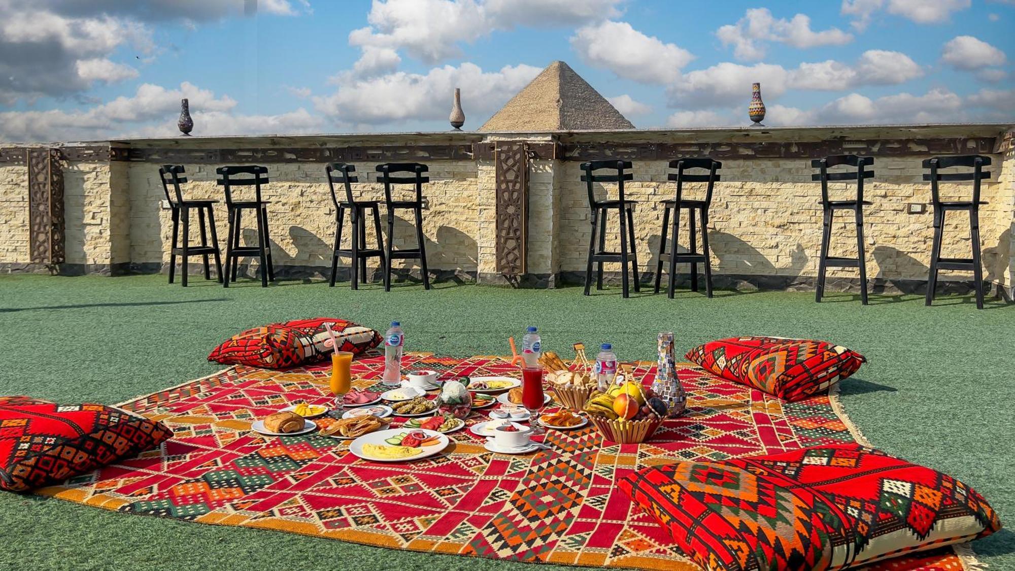Master Pyramids Hotel Al Kawm al Akhdar Exterior foto